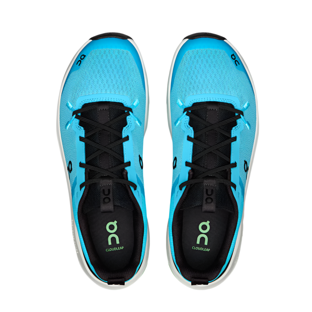 Medium Turquoise On Running Grade School Boys Cloudleap Horizon / Mineral