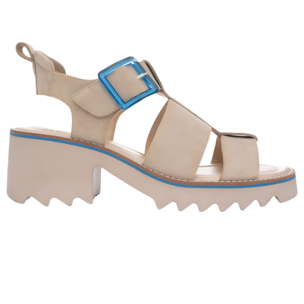 Dark Gray Ara Women's Palm Sandal Sand Kid Suede