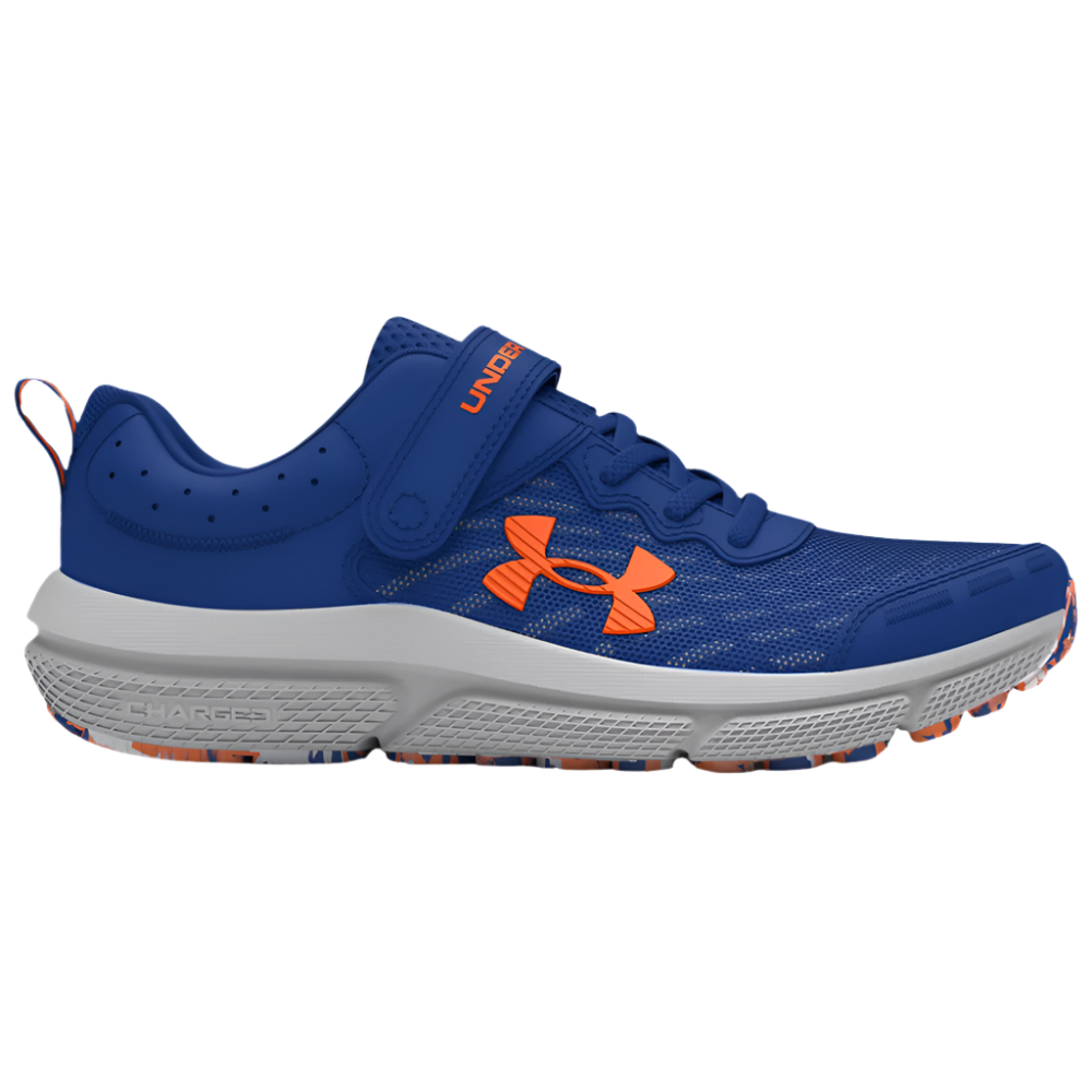 Dark Slate Blue Under Armour Boys UA Assert 10 AC Hook and Loop Tech Blue