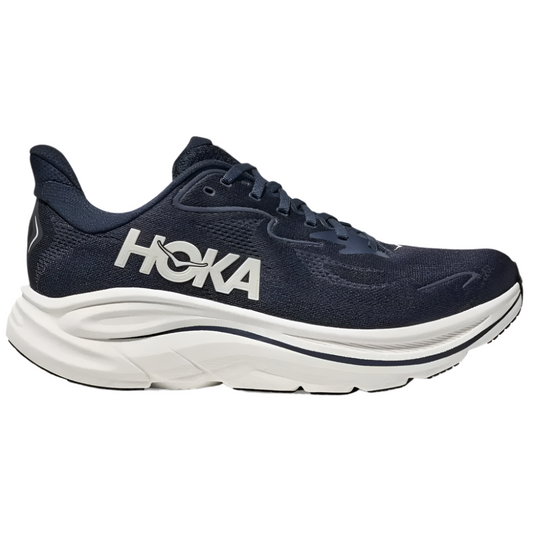 Dark Slate Gray Hoka Men's Clifton 10 Navy / White