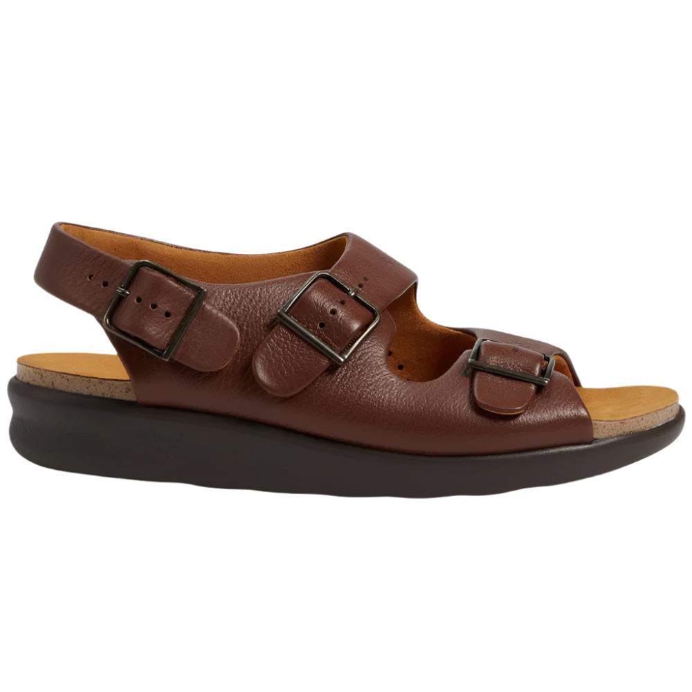 Dark Slate Gray Sas Women's Relaxed Sandal Amber