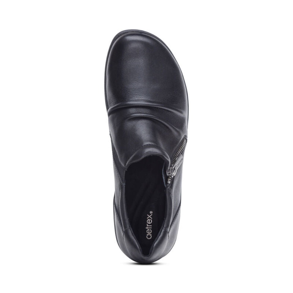 Dark Slate Gray Aetrex Women's Katie Monk Black