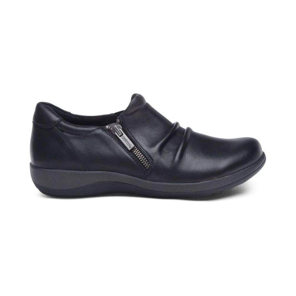 Dark Slate Gray Aetrex Women's Katie Monk Black