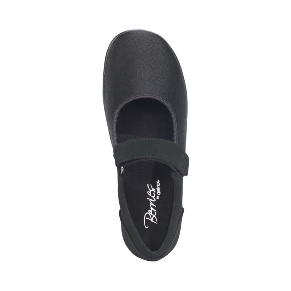 Dark Slate Gray Aetrex Women's Berries Helen Knit Stretch Mary Jane Black