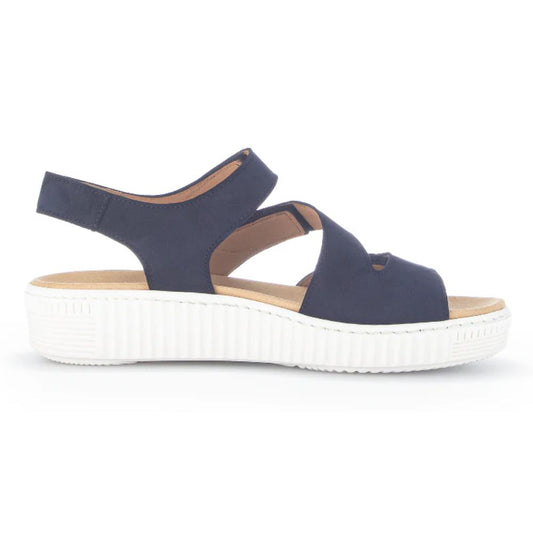 Gabor Ankle Strap Velcro Sandal Nightblue / Darkblue
