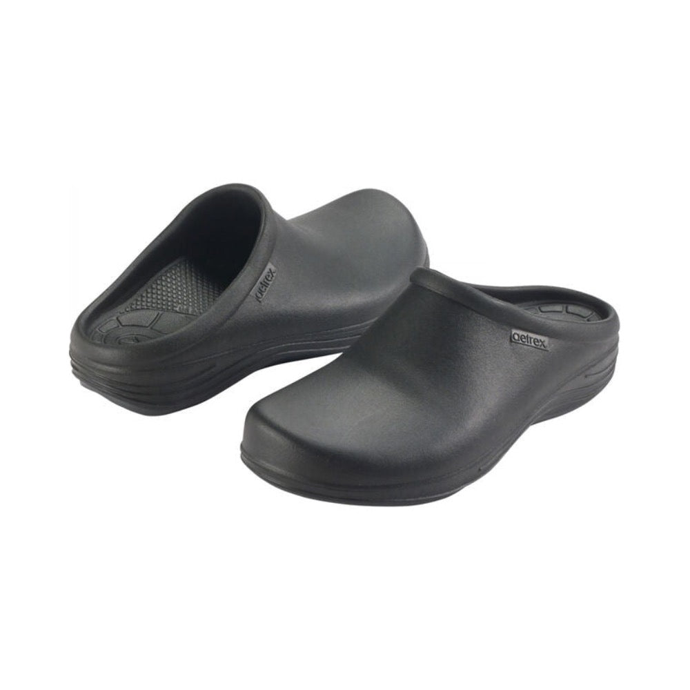 Dark Slate Gray Aetrex Women's Bondi Clog Black