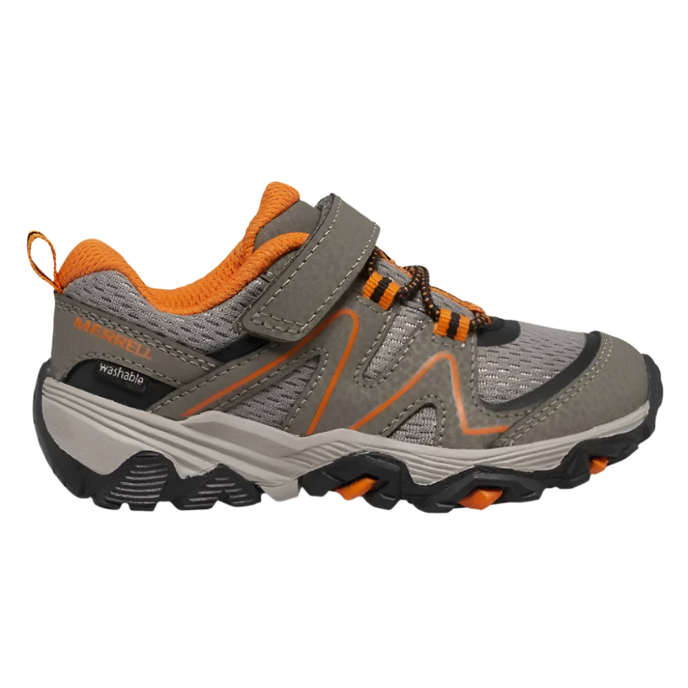 Dim Gray Merrell Boys Trail Quest Jr. Velcro Gunsmoke