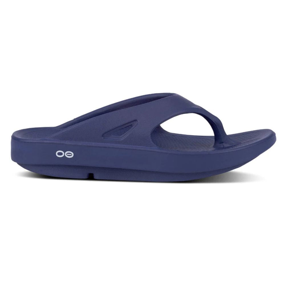 OOFOS Unisex OOriginal Thong Sandal Navy