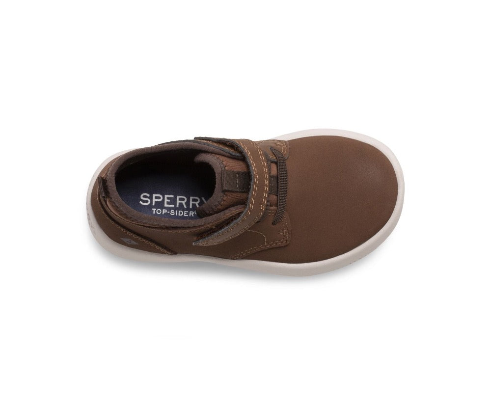 Dark Slate Gray Sperry Toddler Boys Coastal Break Junior Chukka Velcro Boot Brown