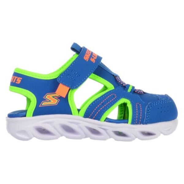 Glæd dig Fejde Medalje Skechers Toddler Boys S Lights: Hypno-Splash - Sunzys Velcro Sandal Bl –  Comfort Shoe Shop