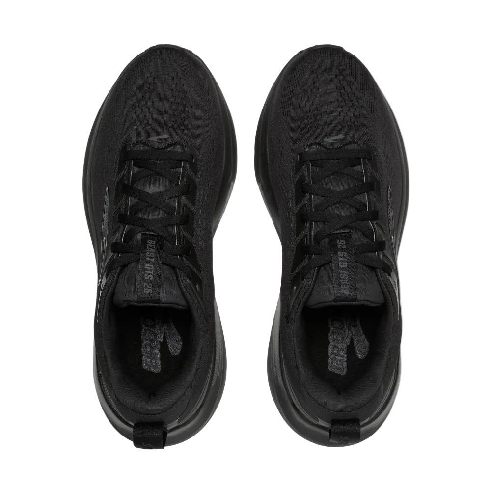 Dark Slate Gray Brooks Men's Beast GTS 26 Black/Black/Gray