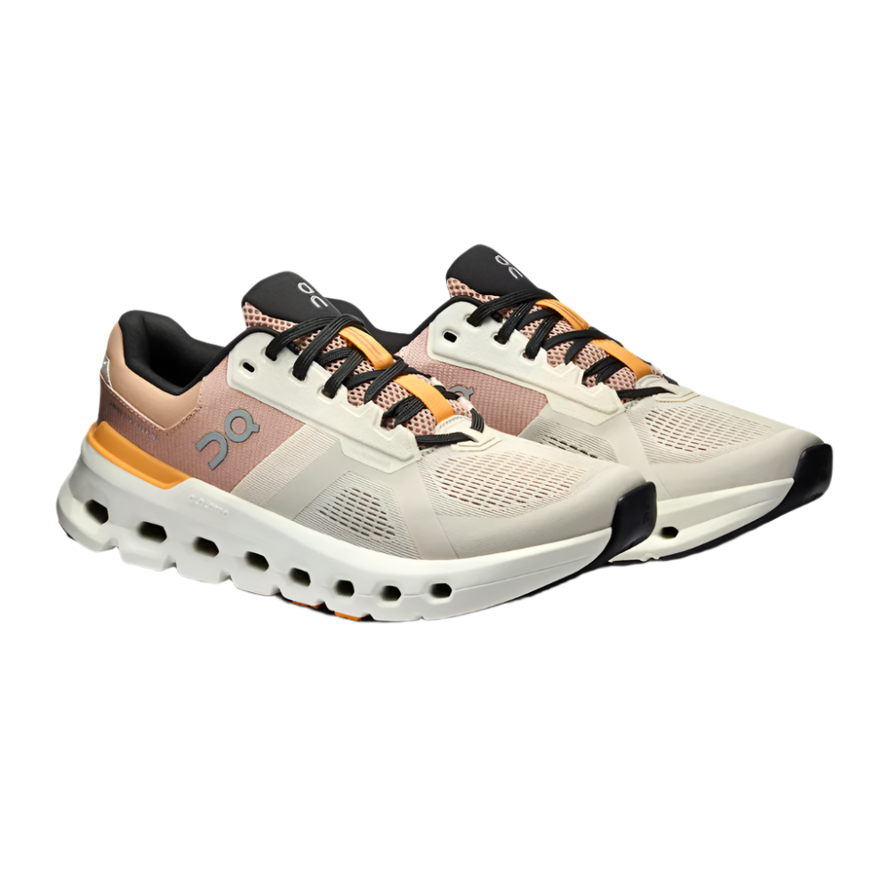 Light Gray On Running Women's Cloudrunner 2 Pearl / Tangerine