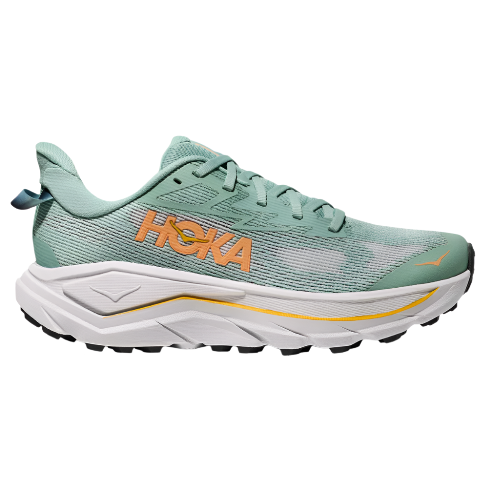 Gray Hoka Women's Challenger 8 Jade / Cosmic Grey