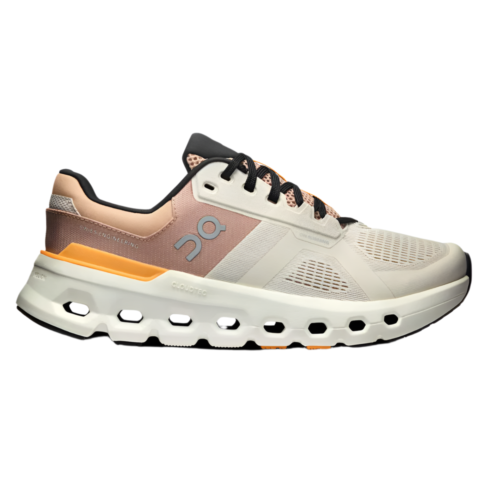 Light Gray On Running Women's Cloudrunner 2 Pearl / Tangerine