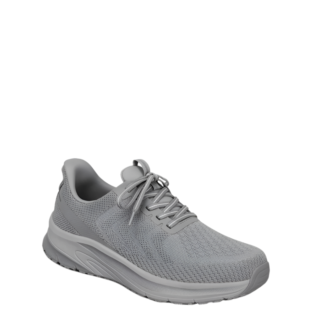 Light Slate Gray Orthofeet Men's Tilos Hands-Free Sneaker Grey / Grey