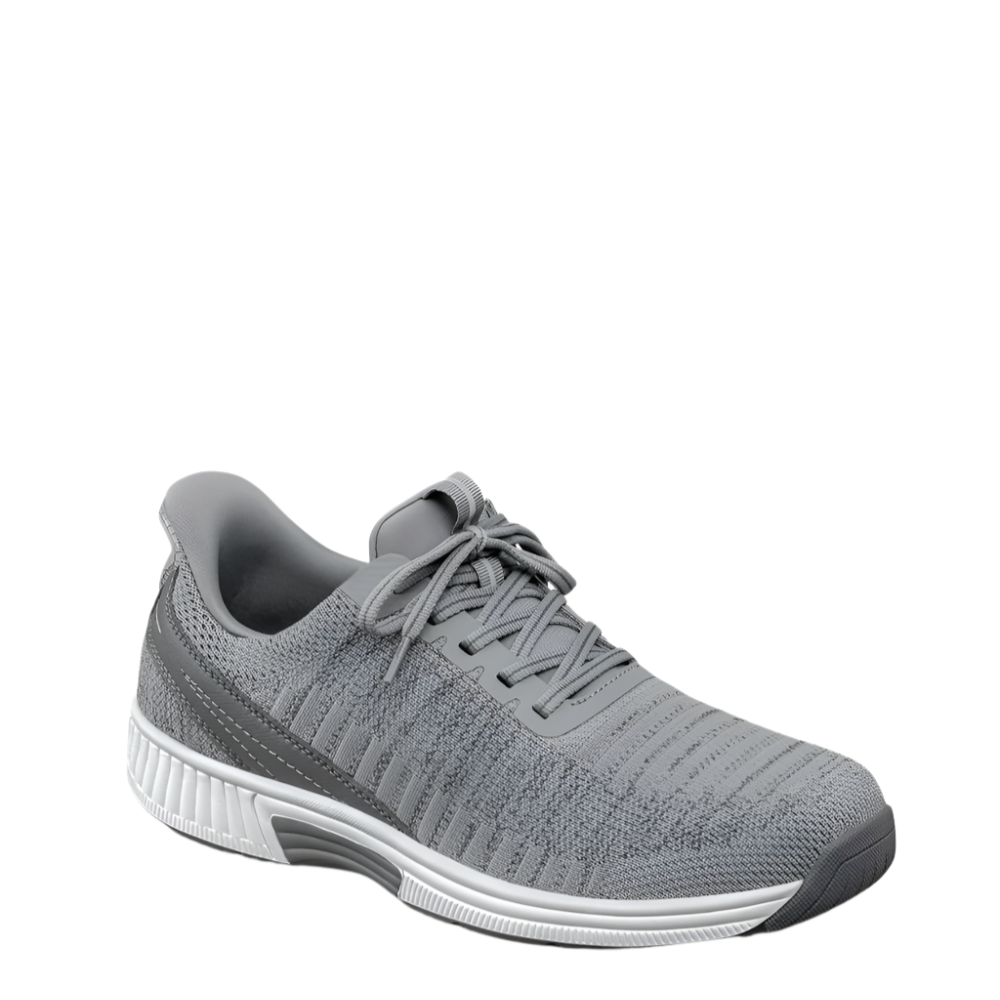 Light Slate Gray Orthofeet Men's Yari Hands-Free Sneaker Gray
