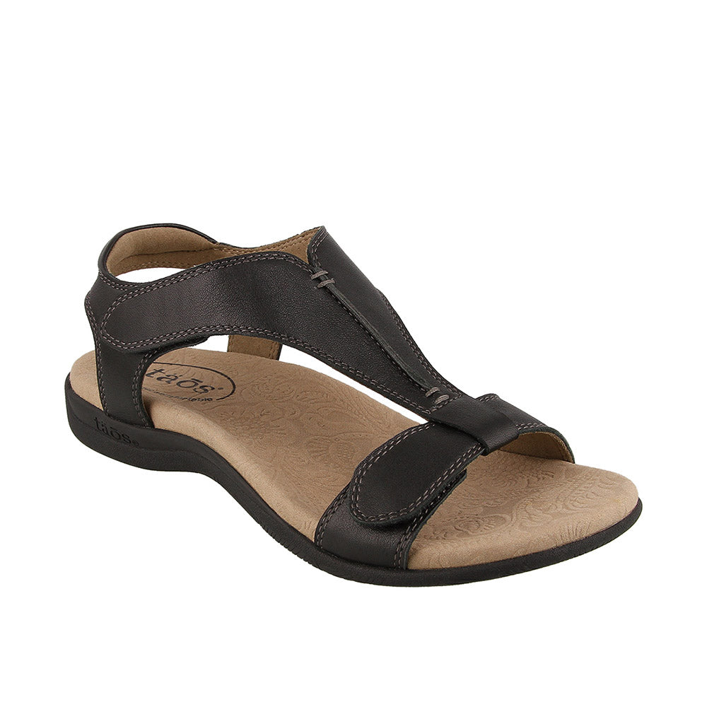 Dark Slate Gray Taos Women's The Show Sandal Black
