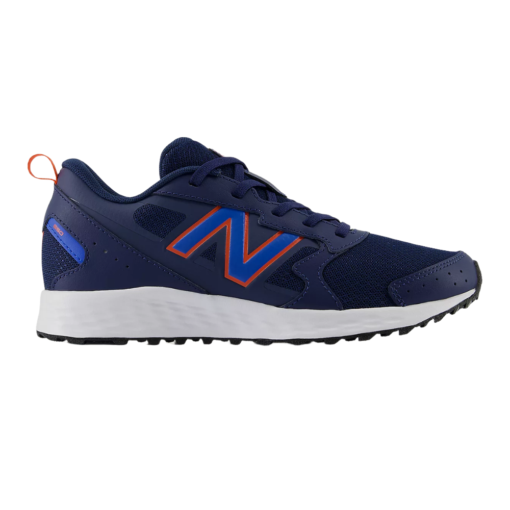 Gray New Balance Grade School Boys Fresh Foam 650v1 NB Navy