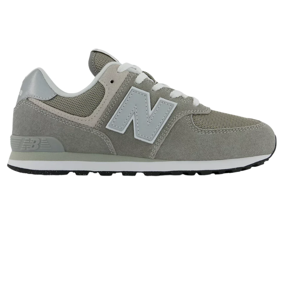 Slate Gray New Balance Boys 574 Core Lace Up Grey