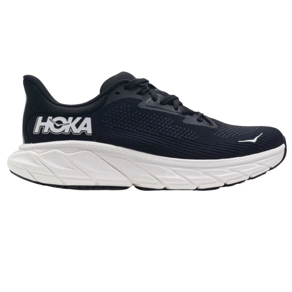 Dark Slate Gray Hoka Men's Arahi 7 Outer Space / White Wide