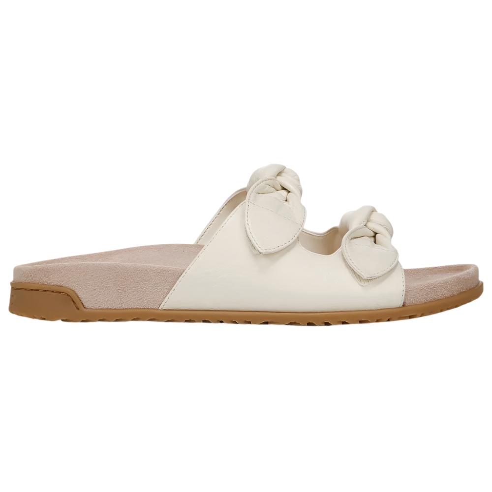 Light Gray Vionic Women's Elara Slip-On Sandal Ivory