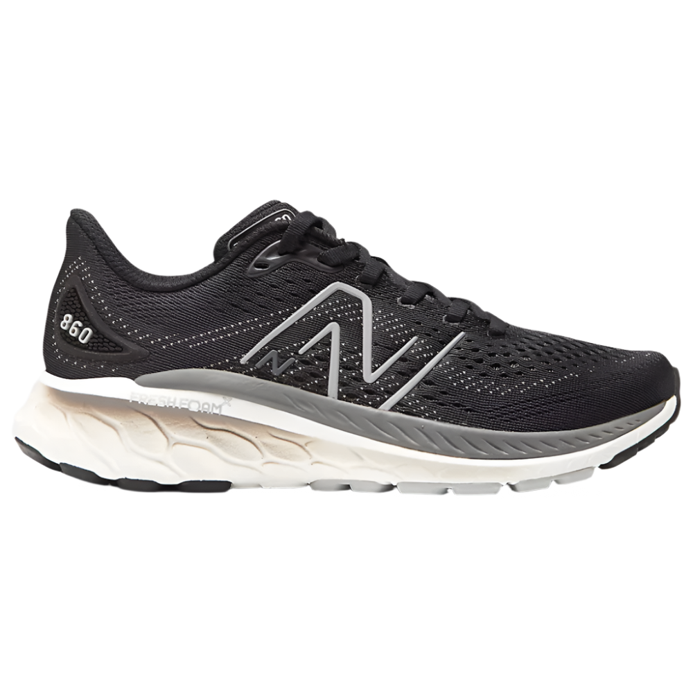 Light Gray New Balance Women's Fresh Foam X 860v13 Black