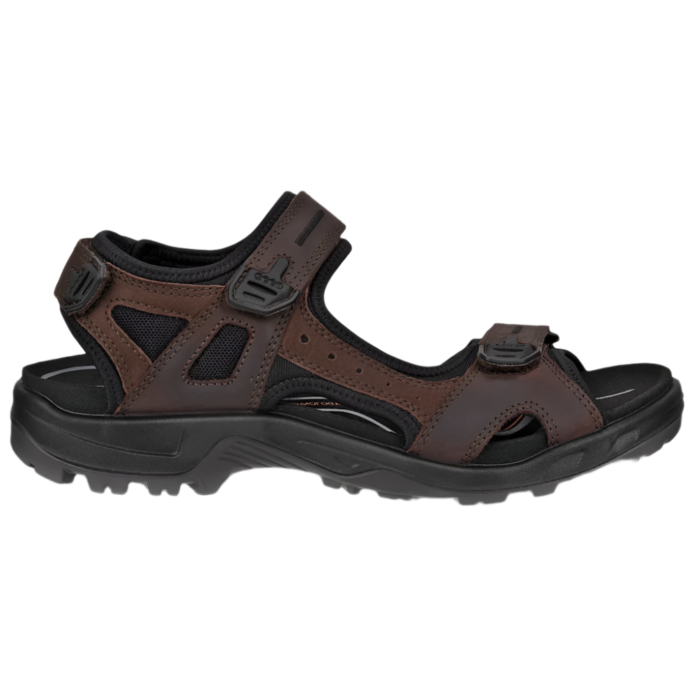 Dark Slate Gray Ecco Men's Yucatan Sandal Mocha / Mocha