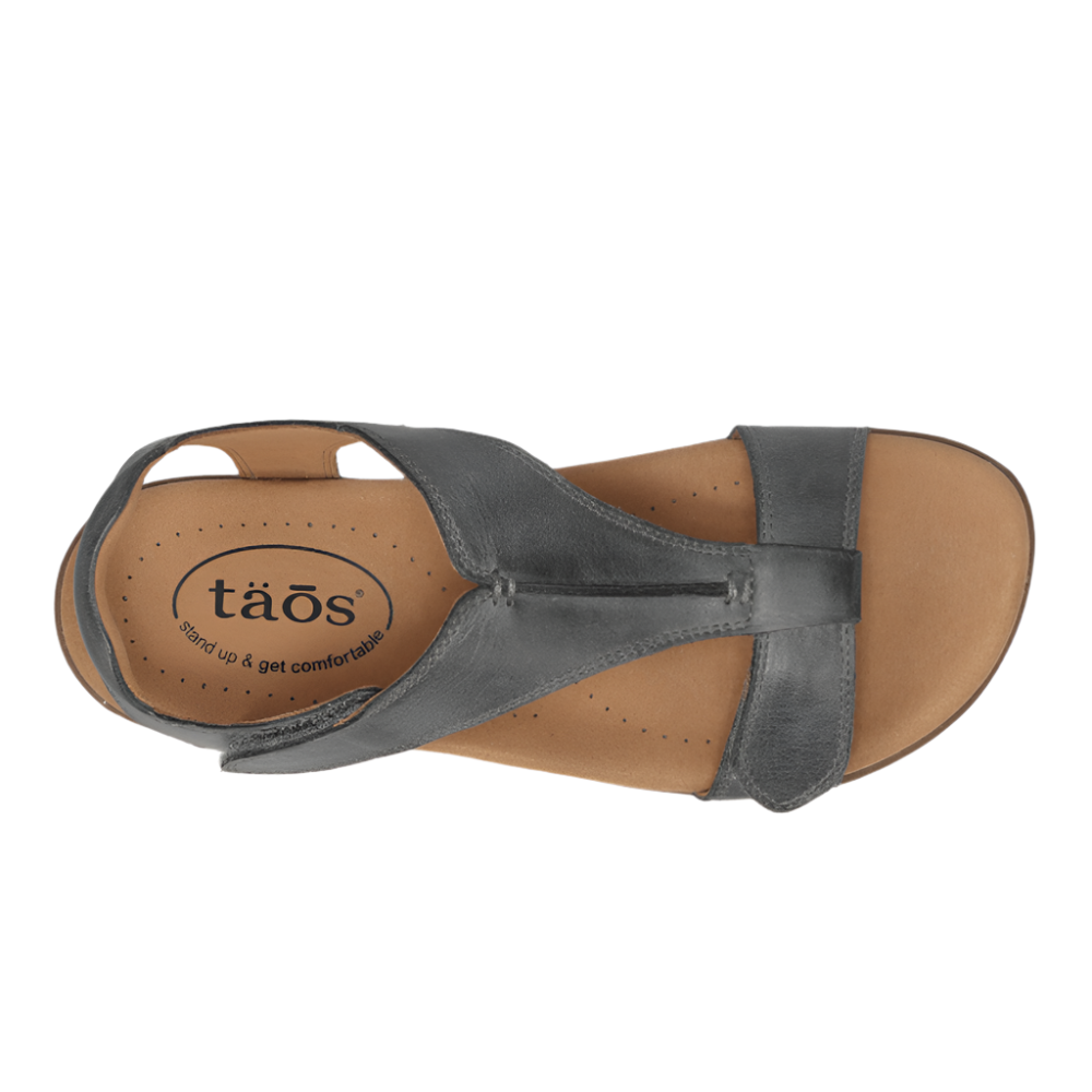 Dim Gray Taos Women's The Show Sandal Steel