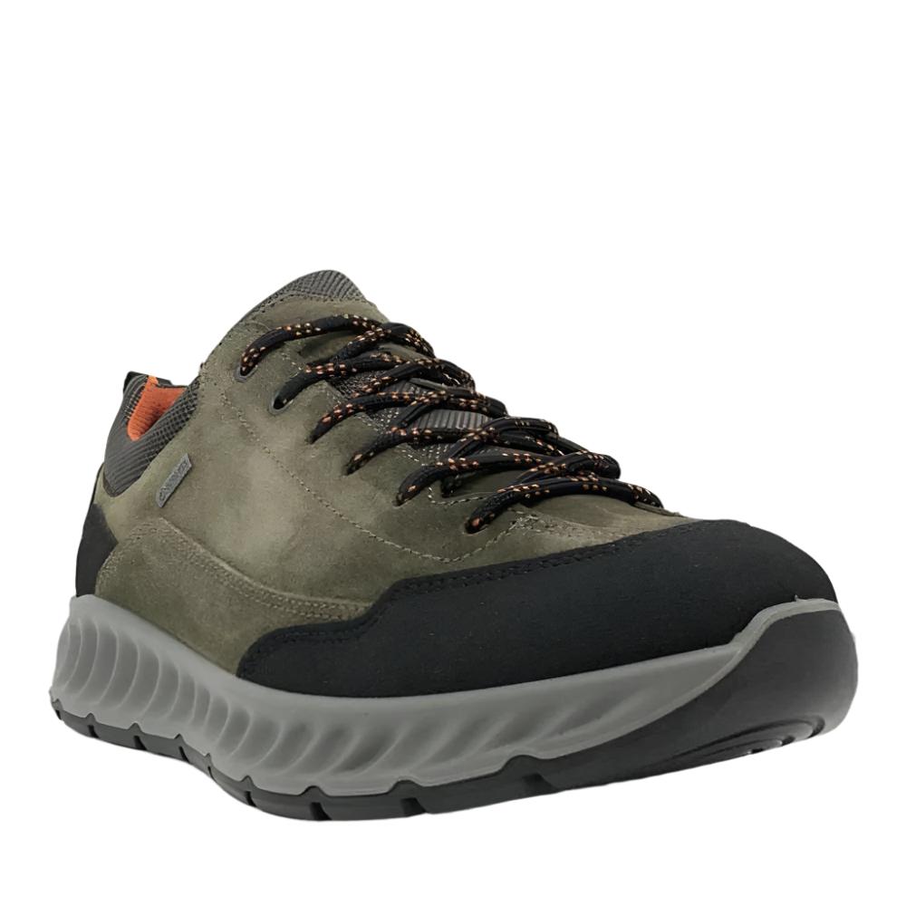 Dark Slate Gray Ara Men's Pietro GORE-TEX Lace-Up Hiker Black / Salvia / Nubuck / Suede / Cordura