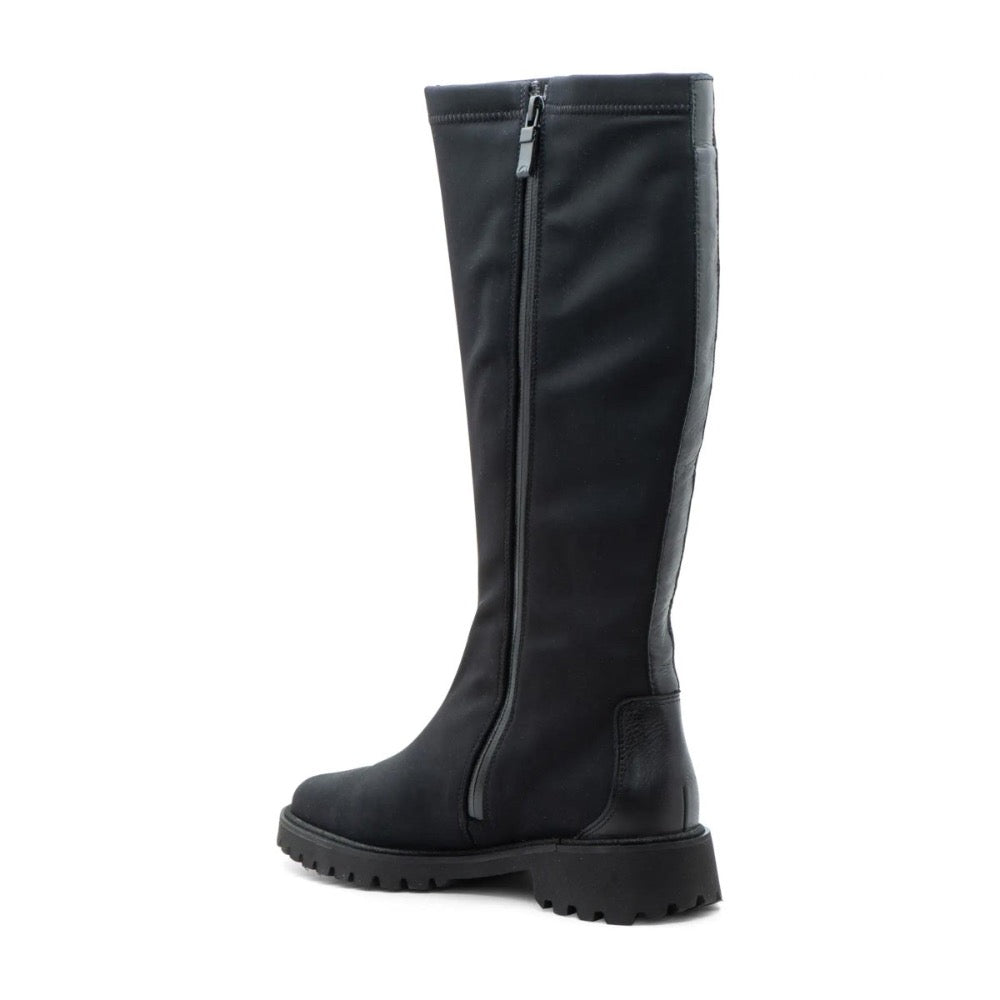 Dark Slate Gray Ara Women's Kendrick Gore-Tex Waterproof Boots Black Hydro-Fabric/Hydro-Leather