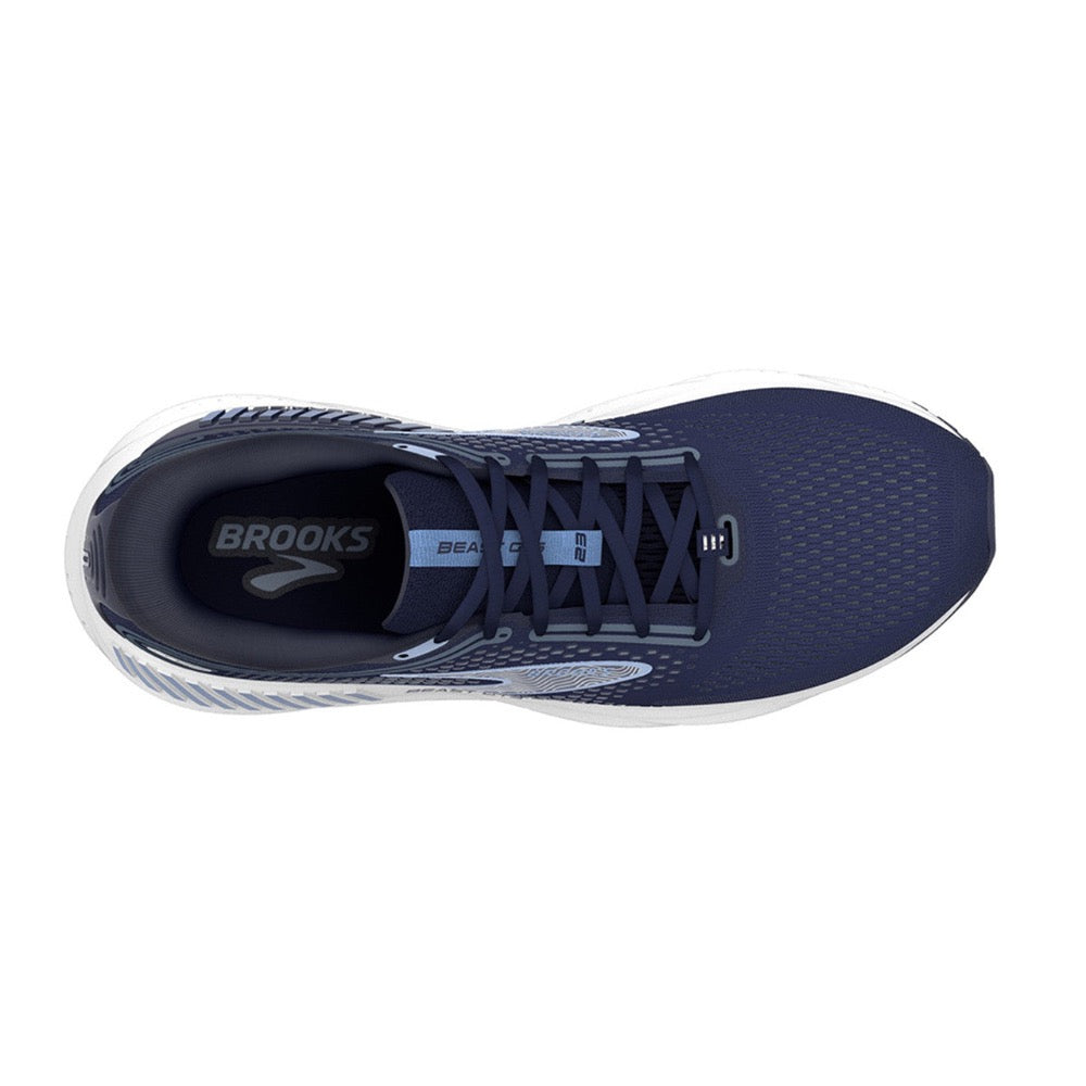Dark Slate Gray Brooks Men's Beast GTS 23 Sneaker Peacoat / Blue / White Wide