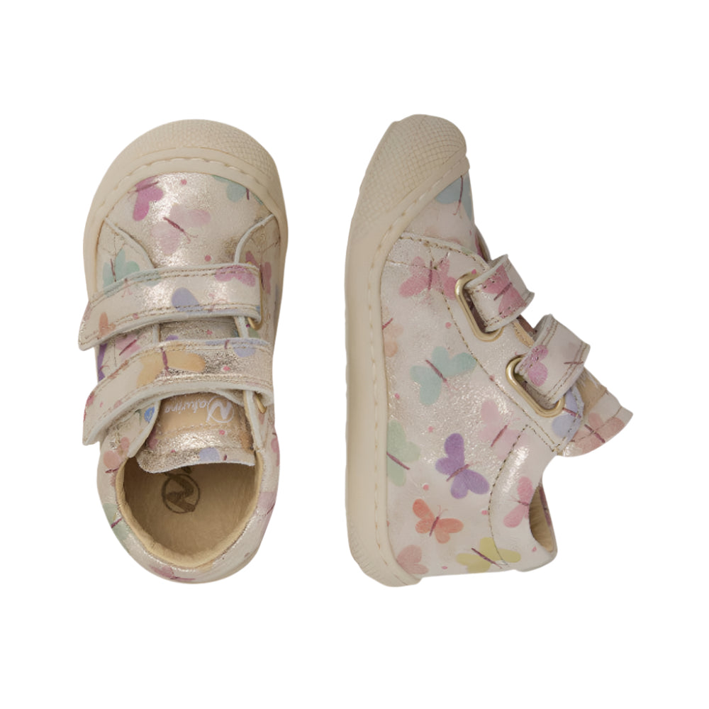Rosy Brown Naturino Baby/Infant Girls Cocoon VL First Steps Butterfly