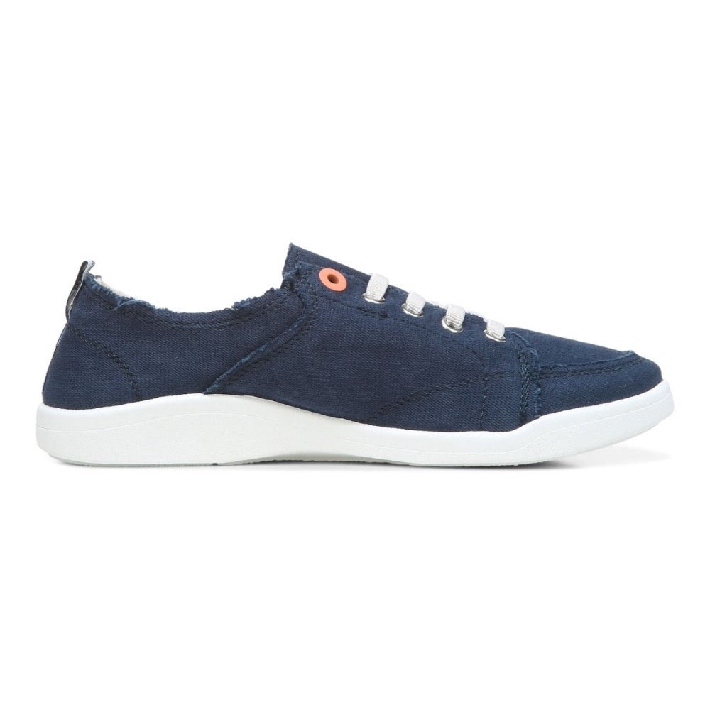 Lavender Vionic Women's Pismo Beach Casual Sneaker Navy Canvas