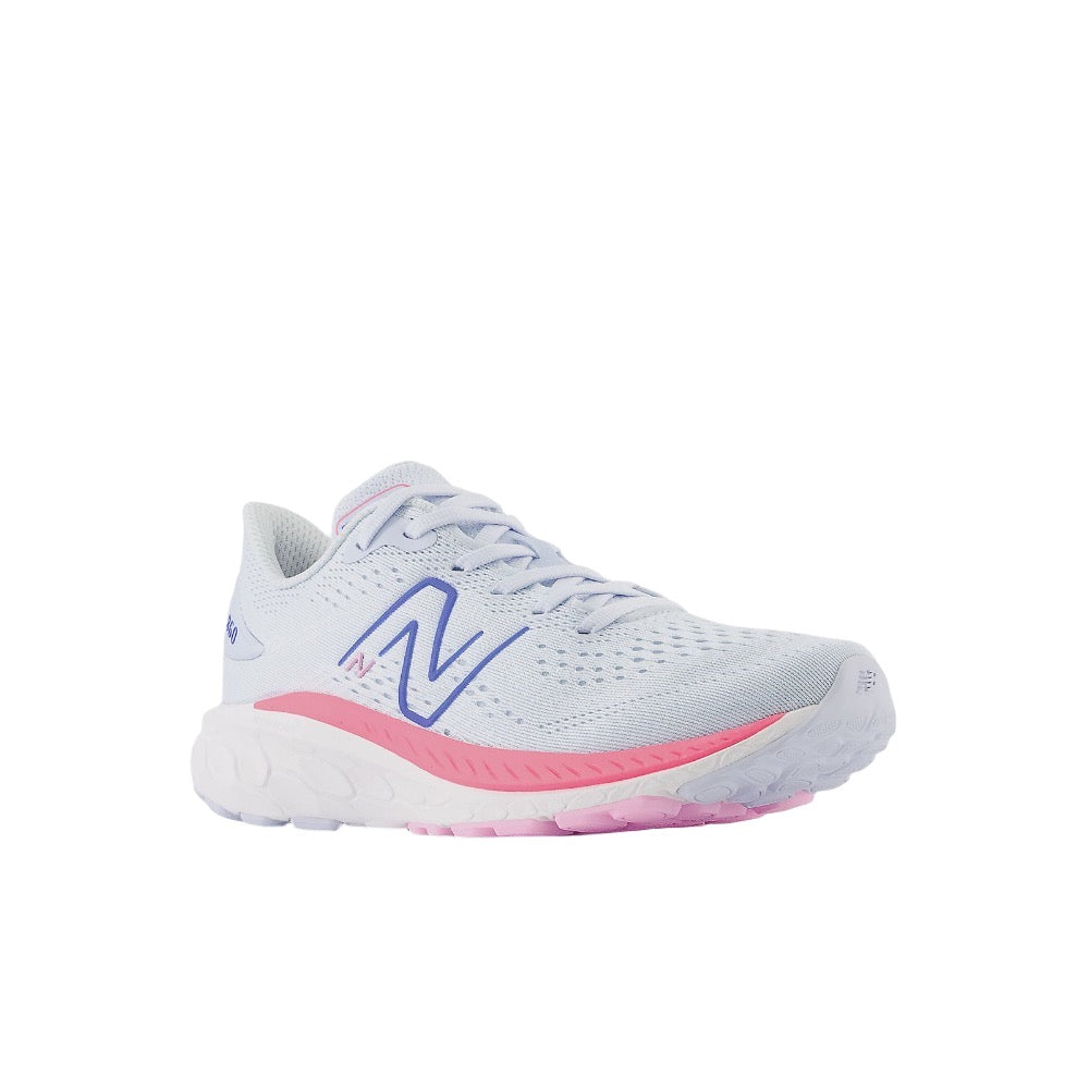 White Smoke New Balance Big Girls Fresh Foam X 860v13 Moon Dust