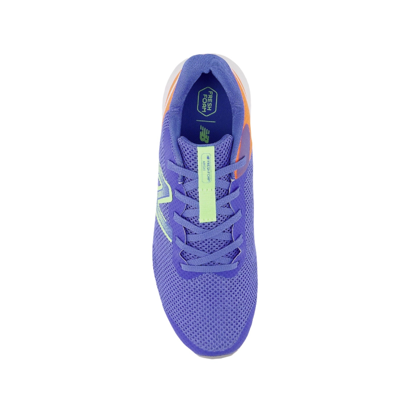 White Smoke New Balance Boys Fresh Foam Arishi v4 Bright Lapis