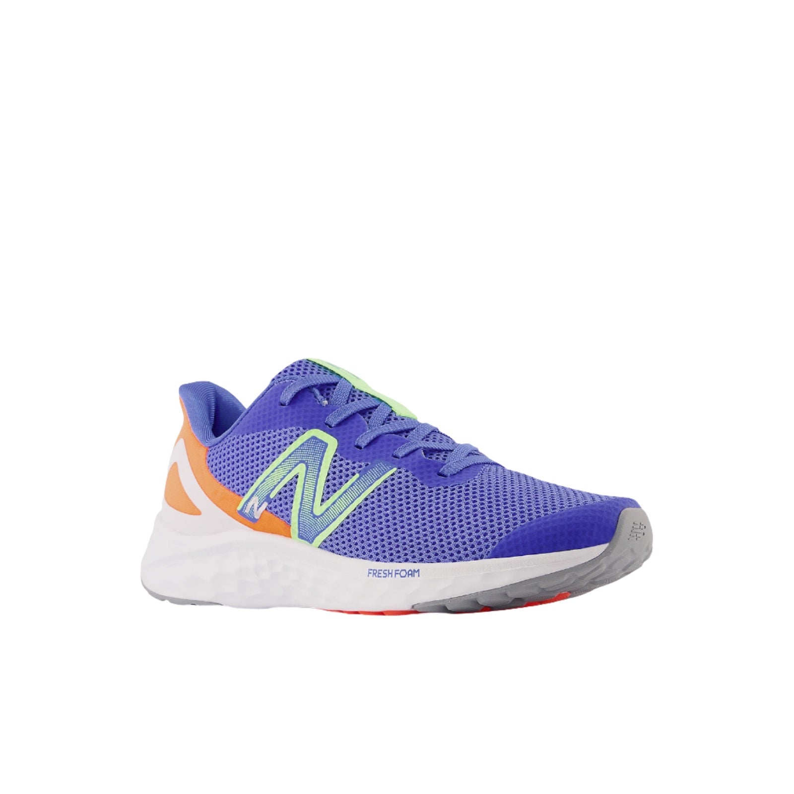 White Smoke New Balance Boys Fresh Foam Arishi v4 Bright Lapis