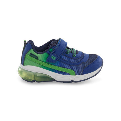 Stride Rite Toddler Boys M2P Surge Bounce Light-Up Velcro Sneaker Blue Multi