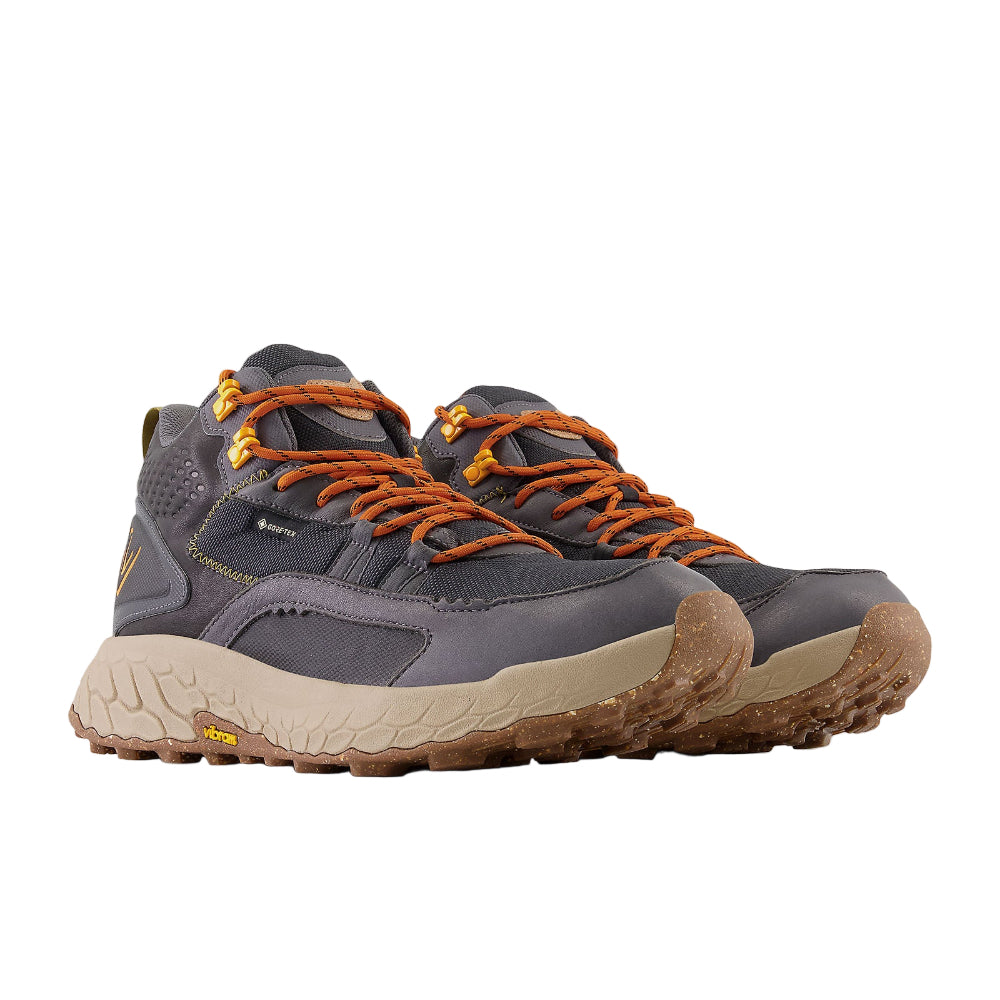 White Smoke New Balance Men's Fresh Foam X Hierro Mid Gore-Tex Black