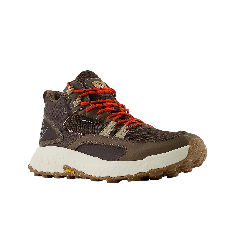 Dark Slate Gray New Balance Men's Fresh Foam X Hierro Mid Gore-Tex Dark Mushroom/Black Coffee