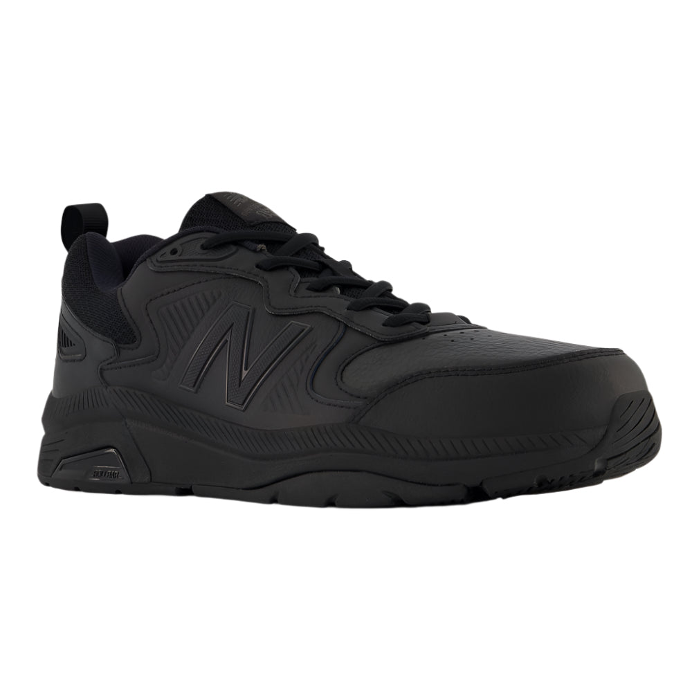 Dark Slate Gray New Balance Men's Slip Resistant MX857v3 Black