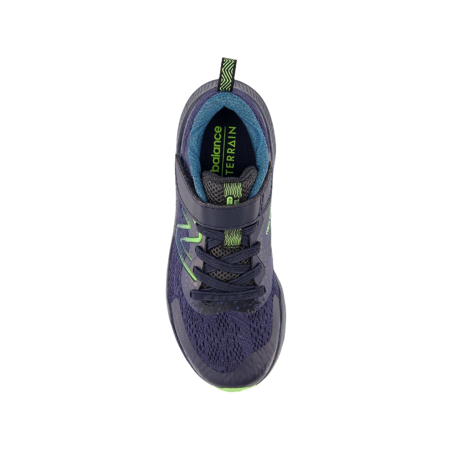 White Smoke New Balance Little Boys DynaSoft Nitrel v5 Velcro Natural Indigo