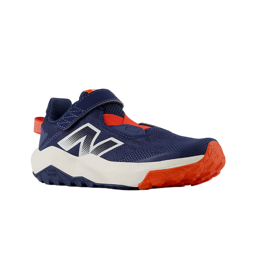 Dark Slate Gray New Balance Boys DynaSoft Nitrel v6 Hook and Loop NB Navy