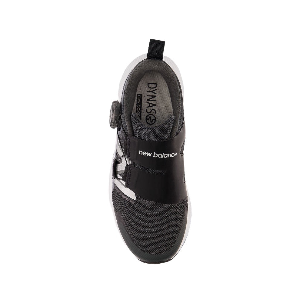 White Smoke New Balance Little Boys DynaSoft Reveal v4 BOA Black