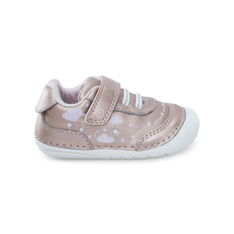 Stride Rite Infant Girls SM Adalyn Sneaker Velcro Rose Gold
