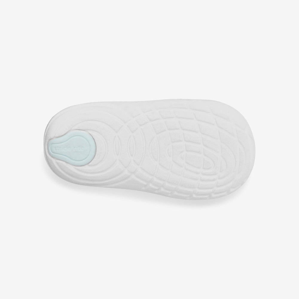 White Smoke Stride Rite Infant Girls SM Jazzy Sneaker Velcro Lavender / Multi