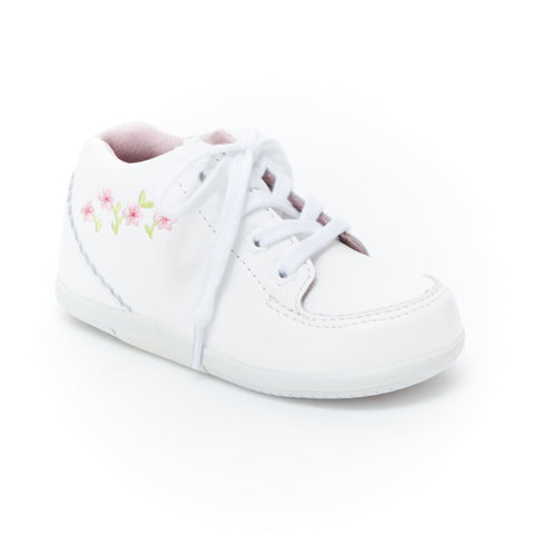 Stride Rite Infant Girls SRT Emilia Tie Sneaker White