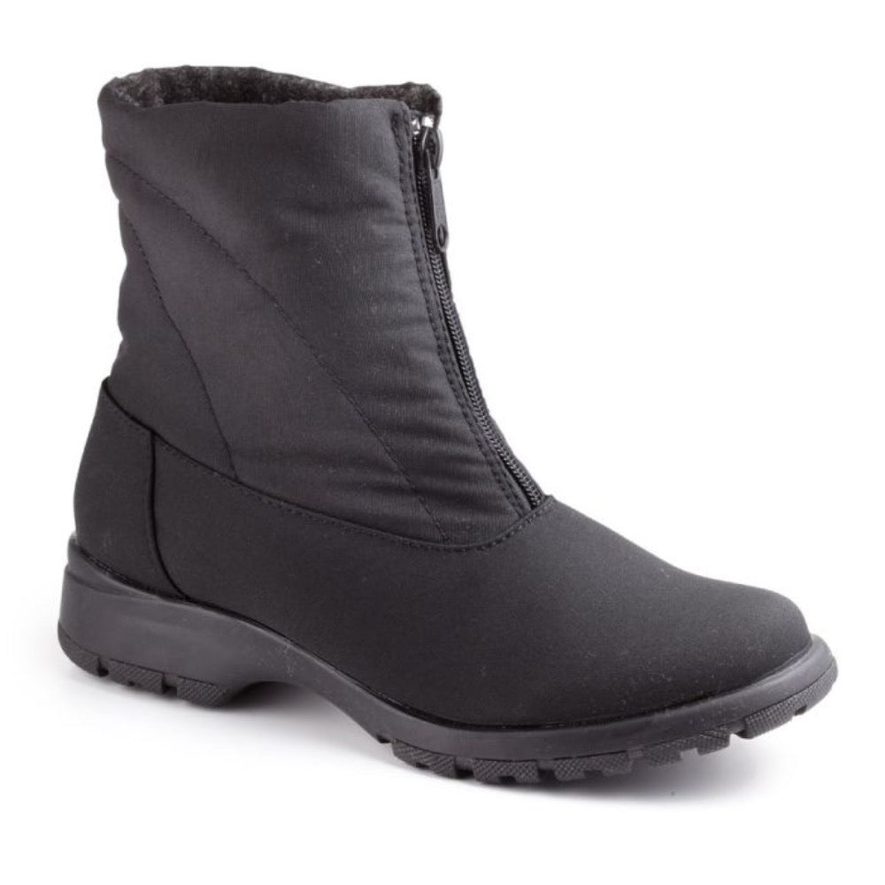 Dark Slate Gray Toe Warmers Women's Magic Zip Up Boot Black