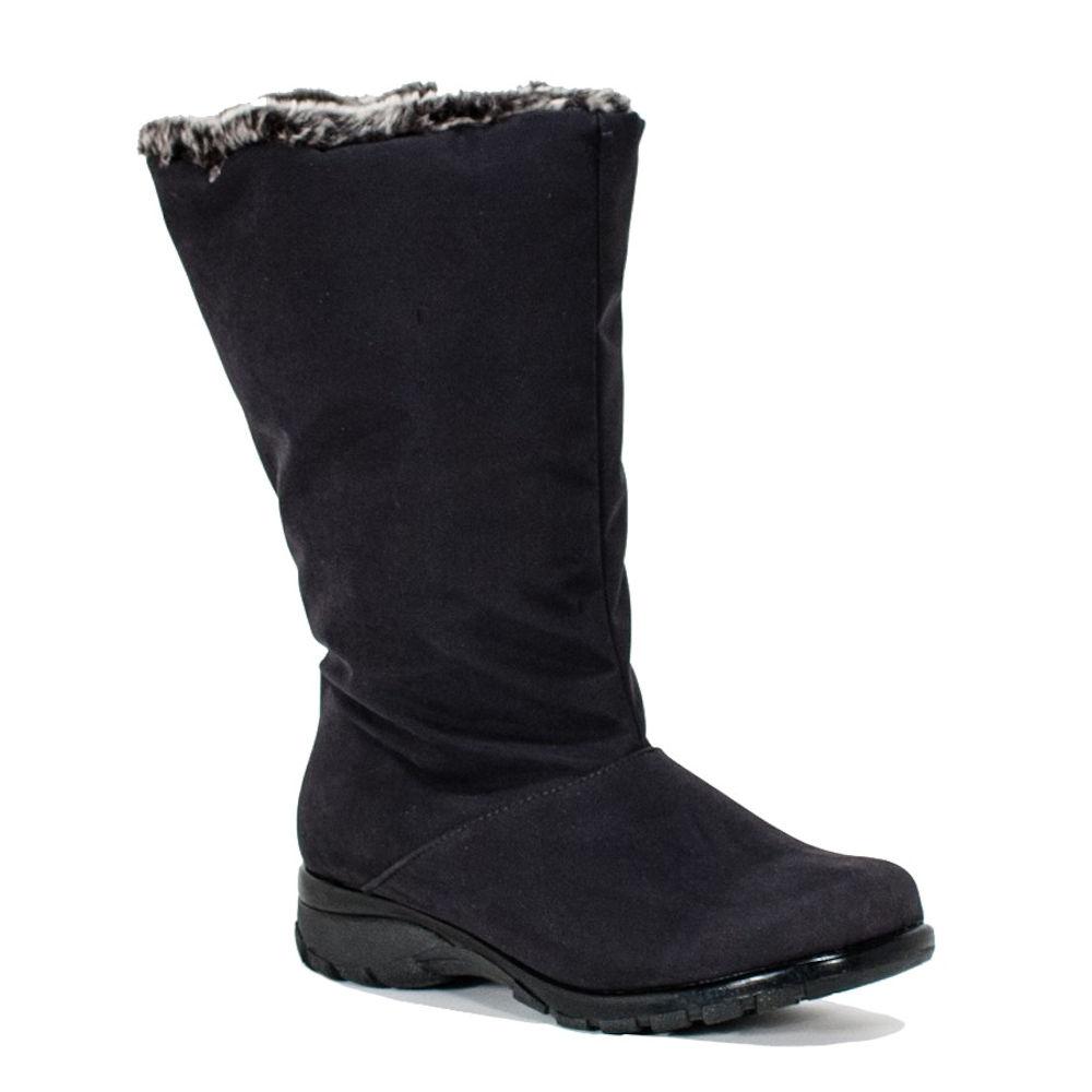 Black Toe Warmers Women's Waterproof WInter Boot Black