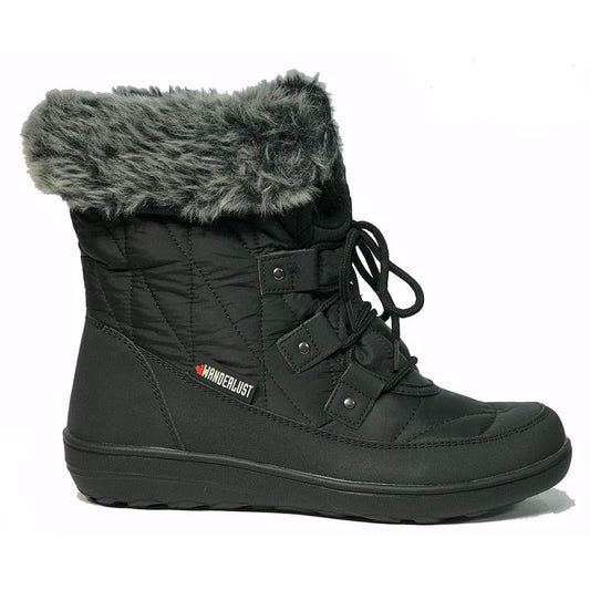 Dark Slate Gray Toe Warmers Women's Snowflake Waterproof Boot Black