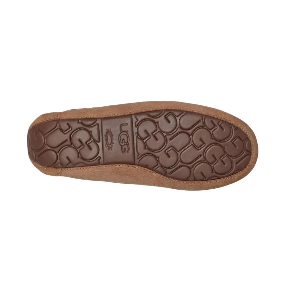 Dim Gray Ugg Big Girls Dakota Moccasin Suede Slipper Chestnut